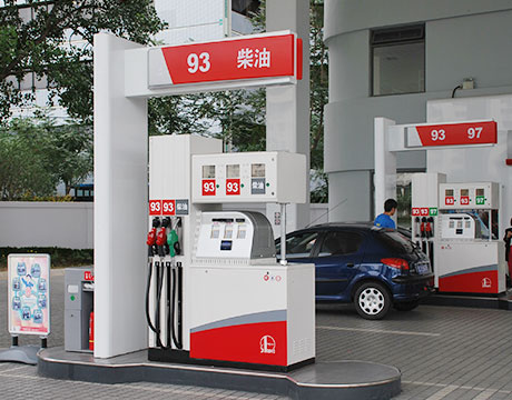 China Fuel Dispenser with Two Nozzle Two Pump Two 